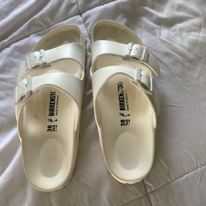 white birksenstocks